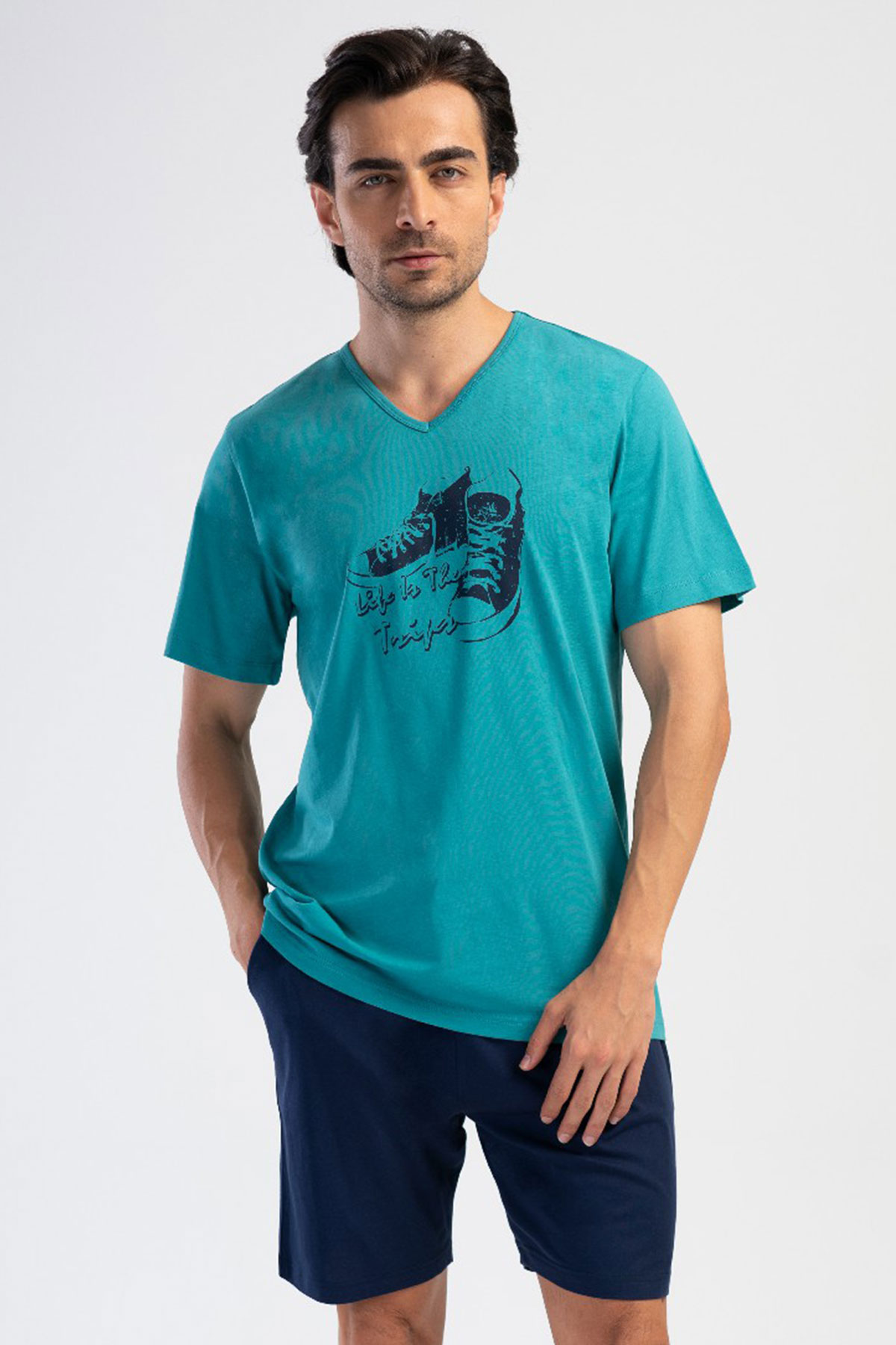 1026- Kısa Kol Pijama