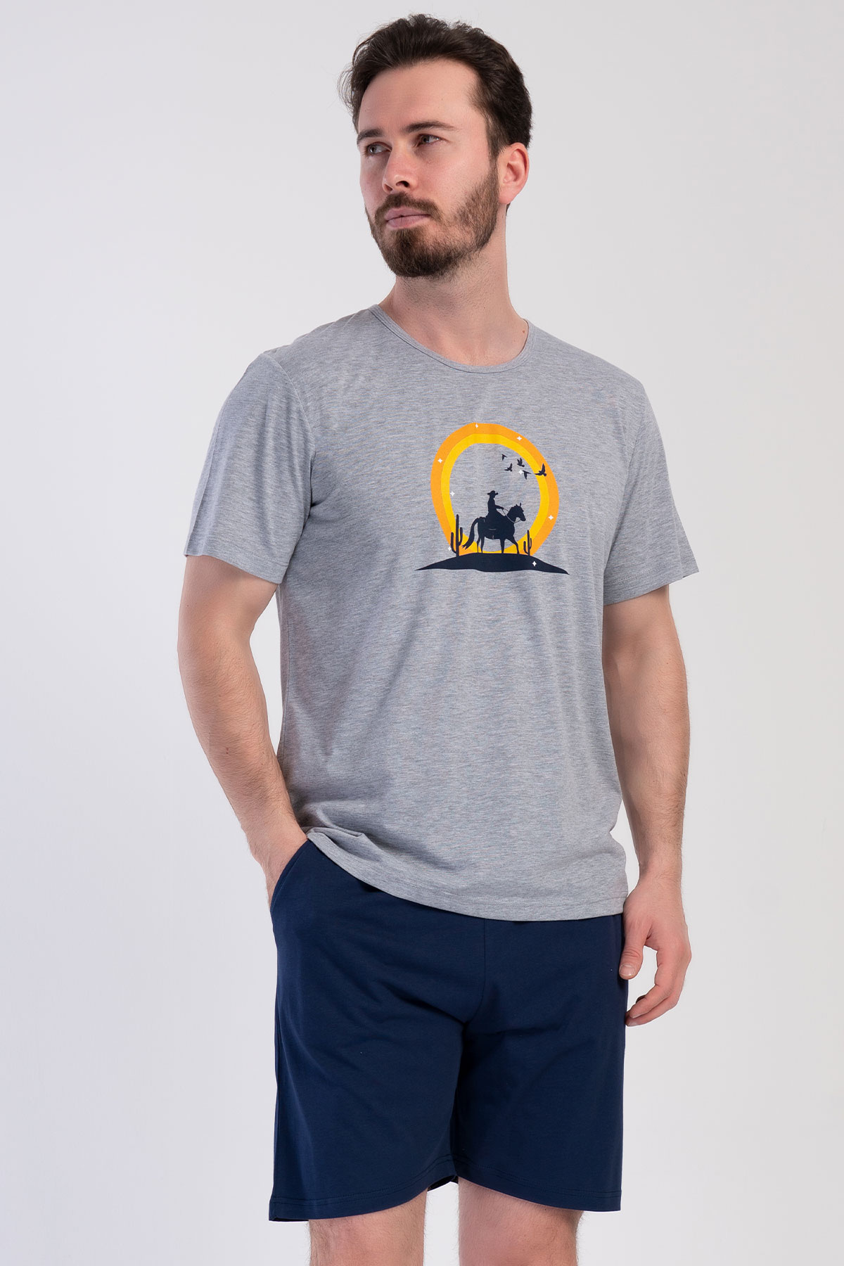 1039- Kısa Kol Pijama