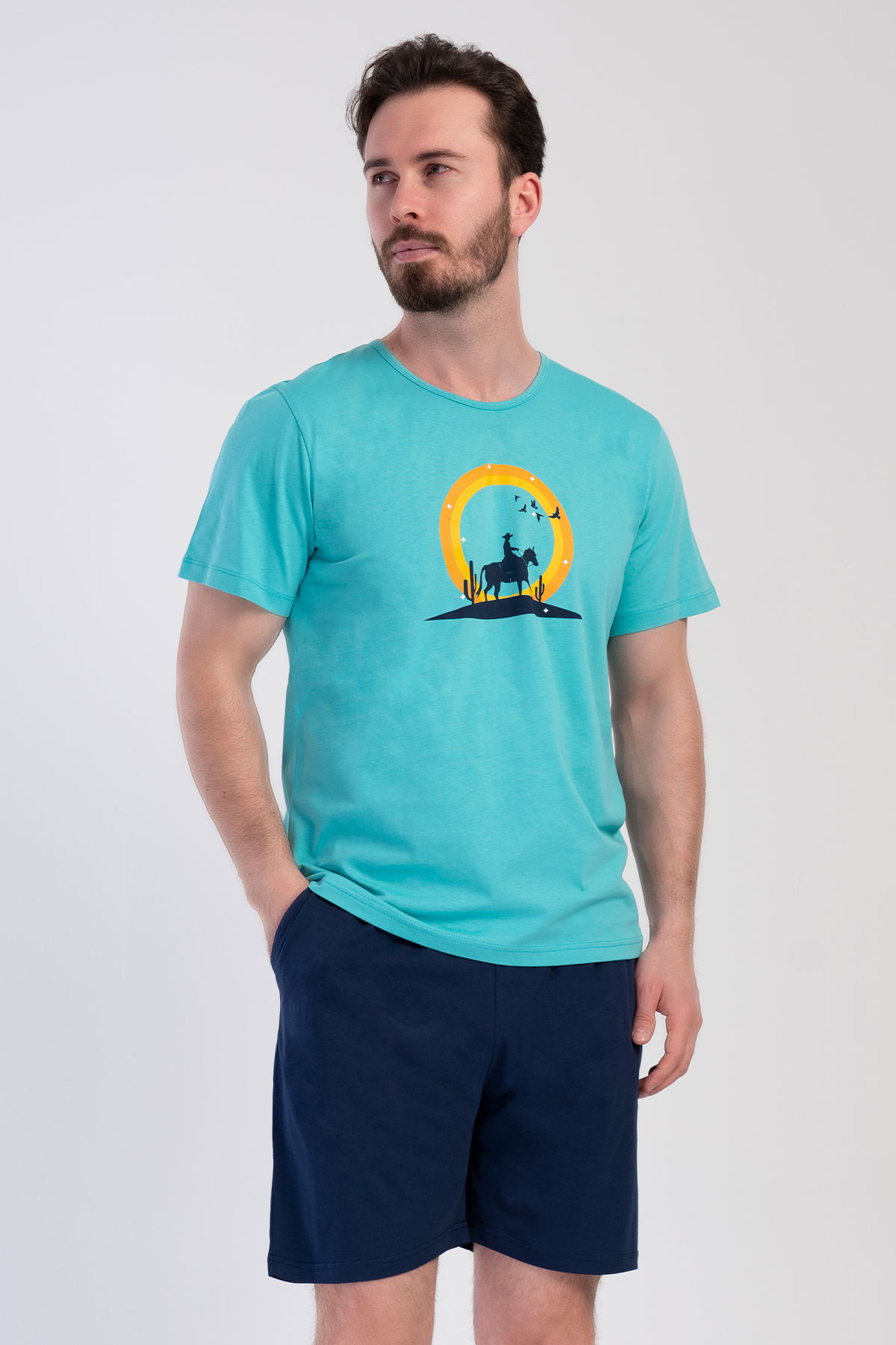 1039- Kısa Kol Pijama
