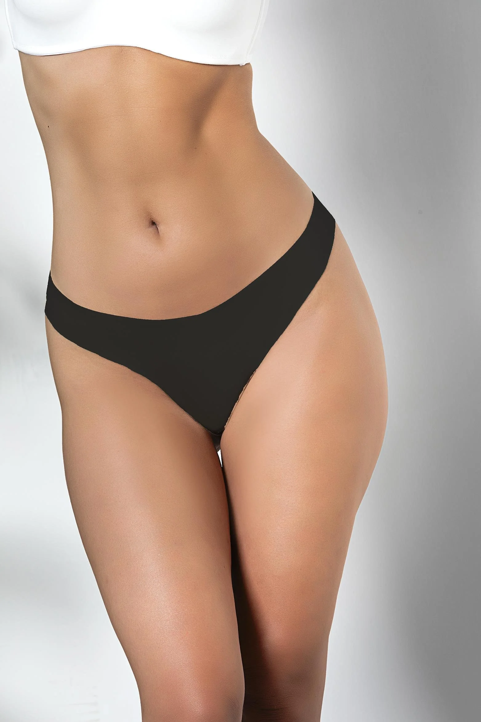 Gallipoli 3'LÜ PAKET DİKİŞSİZ, İZ YAPMAZ, LAZER KESİM, STRİNG KÜLOT SİYAH (MGP21262) String Toptan