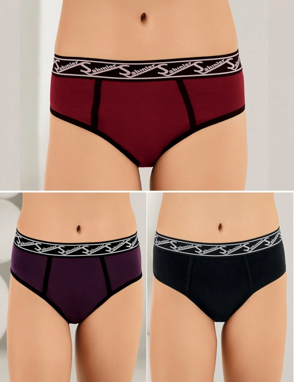 6 Lı Paket Şahinler Kadın Külot MB3084