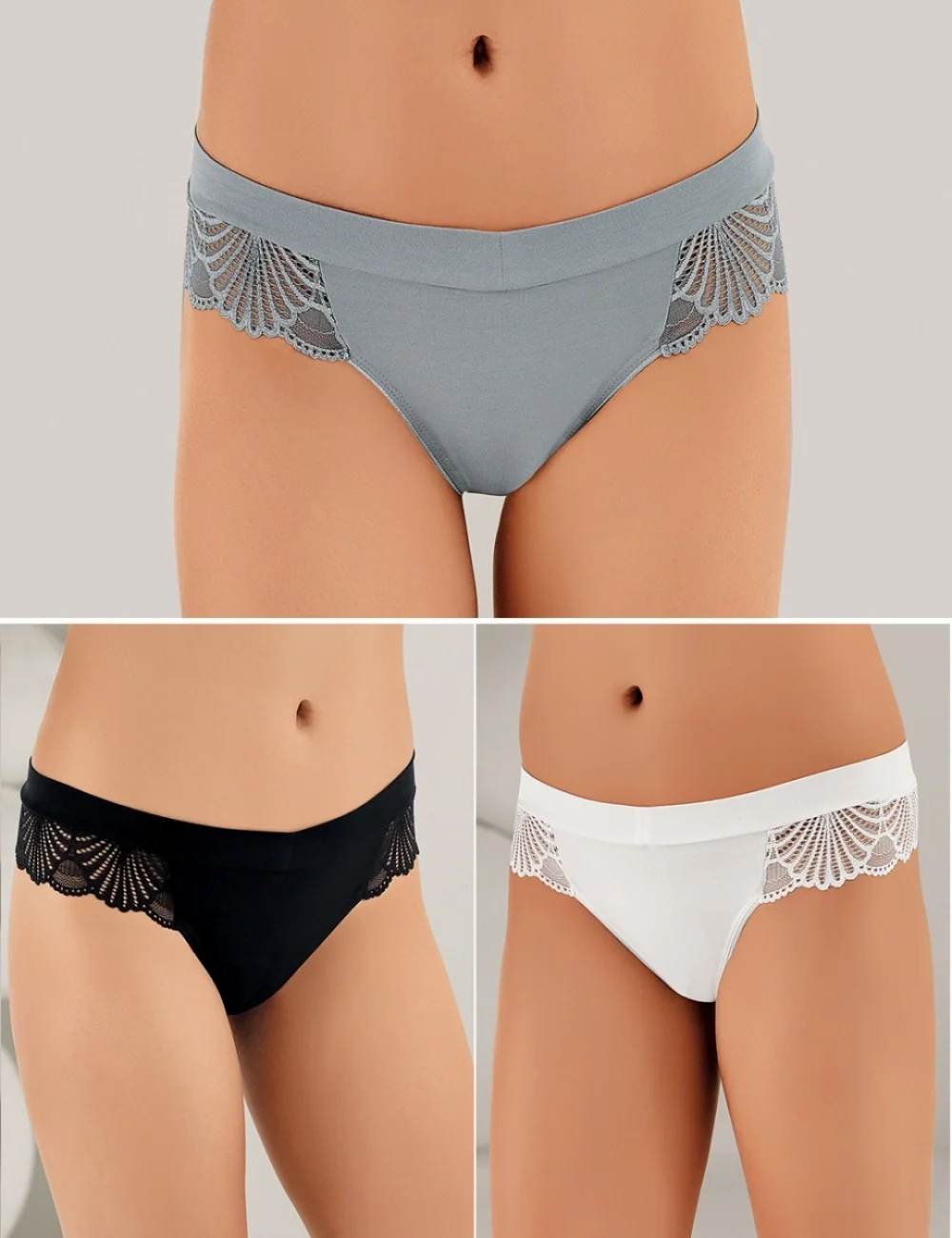 6 Lı Paket Şahinler Kadın Tanga MB3088