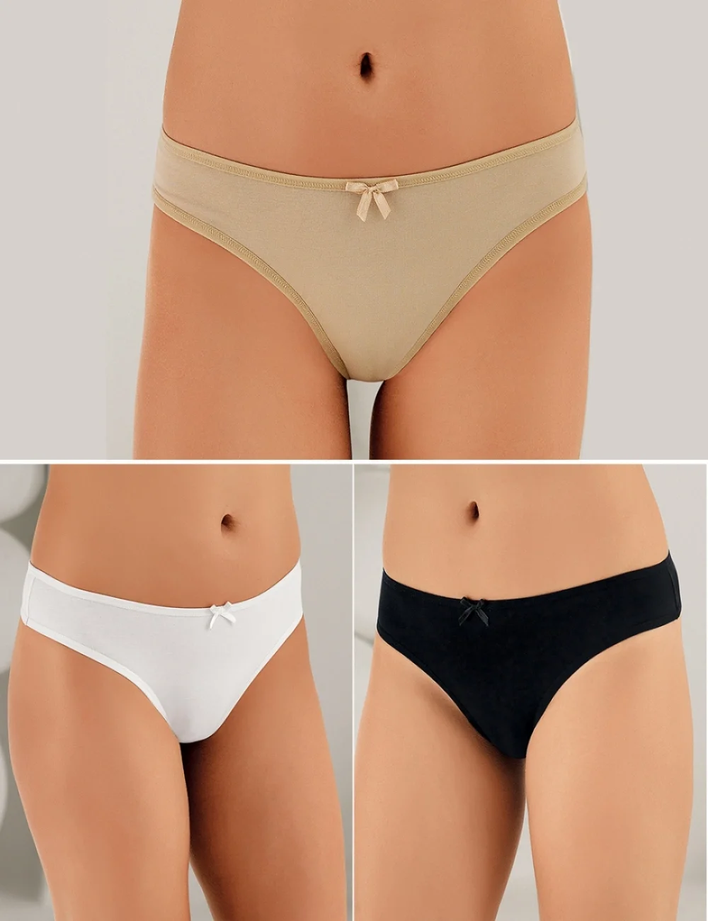 6 Lı Paket Şahinler Kadın Tanga MB3089