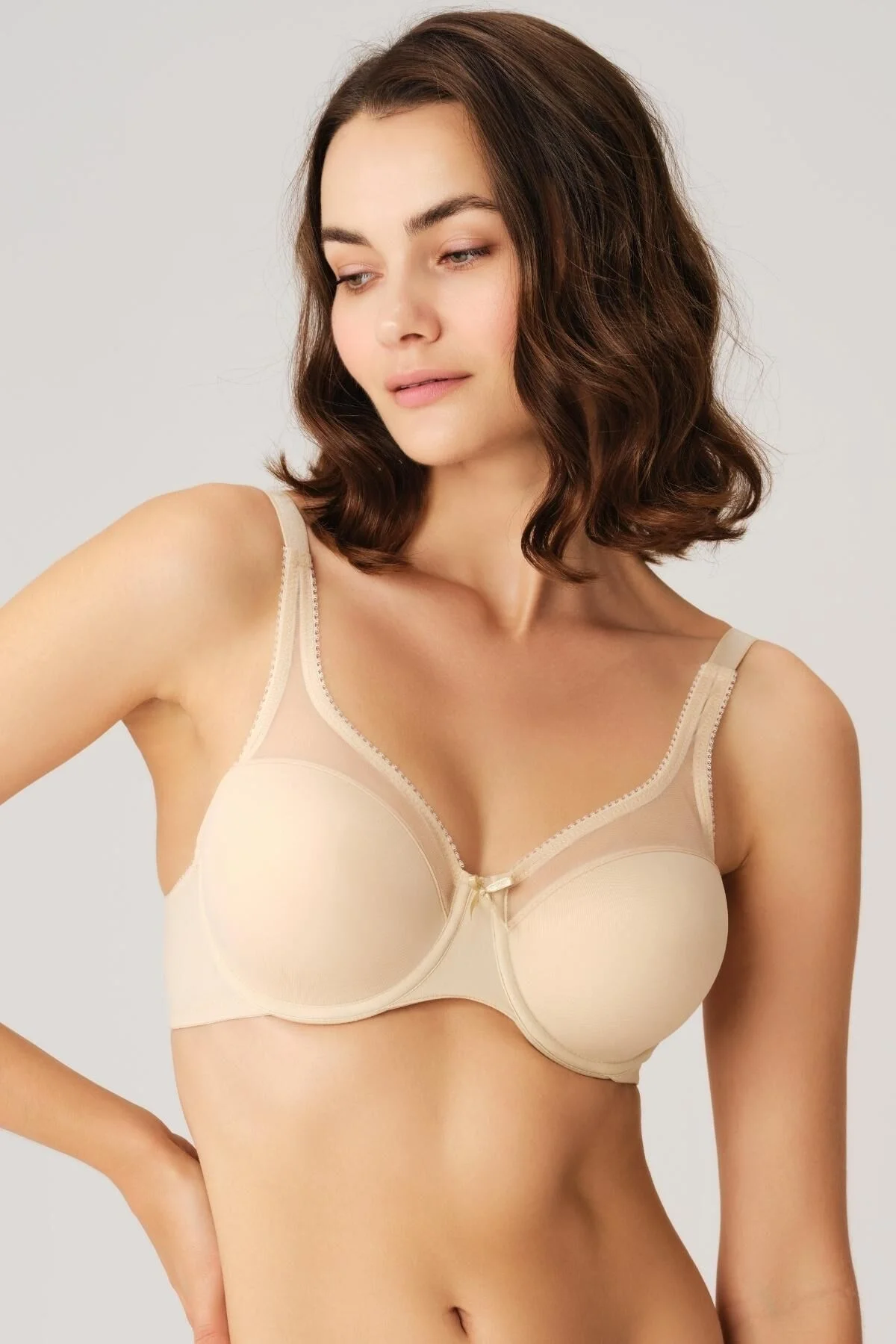 Anıl Anıl Kadın Balenli Desteksiz Dolgusuz Toparlayıcı Yumuşak Süngerli Günlük Klasik Küçültücü Sütyen (3606) Günlük Basic Sütyen Toptan