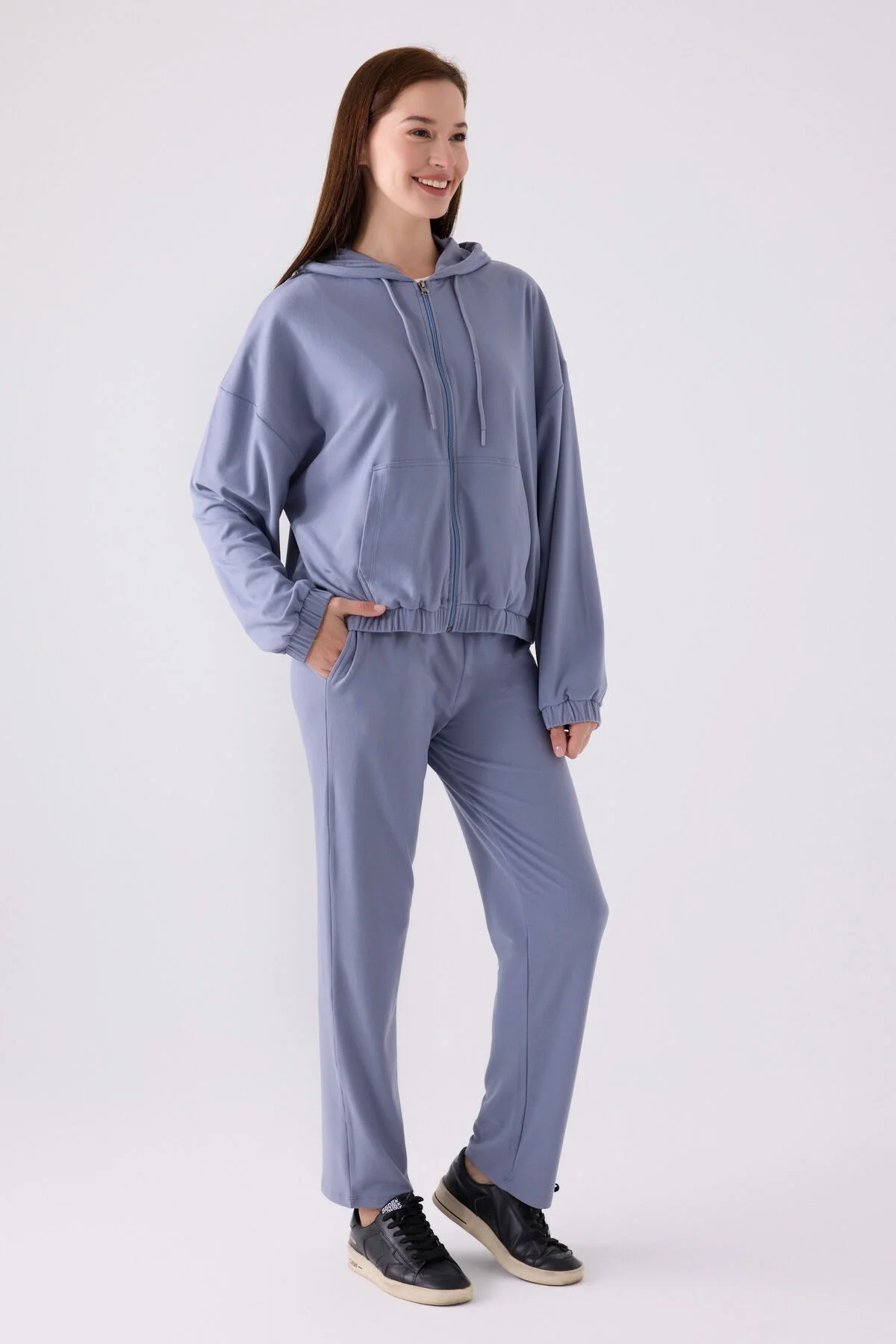 Arnetta Arnetta Kadın Mavi Pijama Takımı Pijama Takımları Toptan