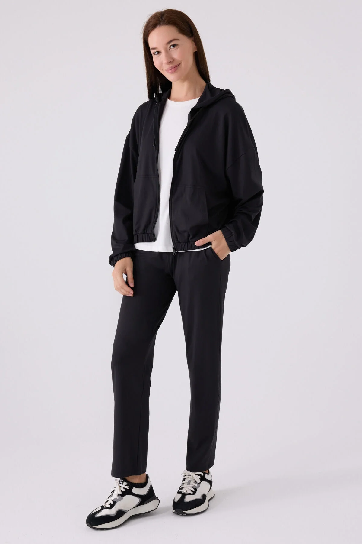 Arnetta Arnetta Kadın Siyah Pijama Takımı Pijama Takımları Toptan