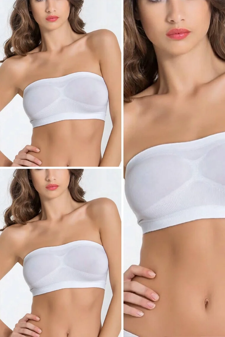 Nbb Beyaz 3'lü Büstiyer Taktel Atlet Toptan