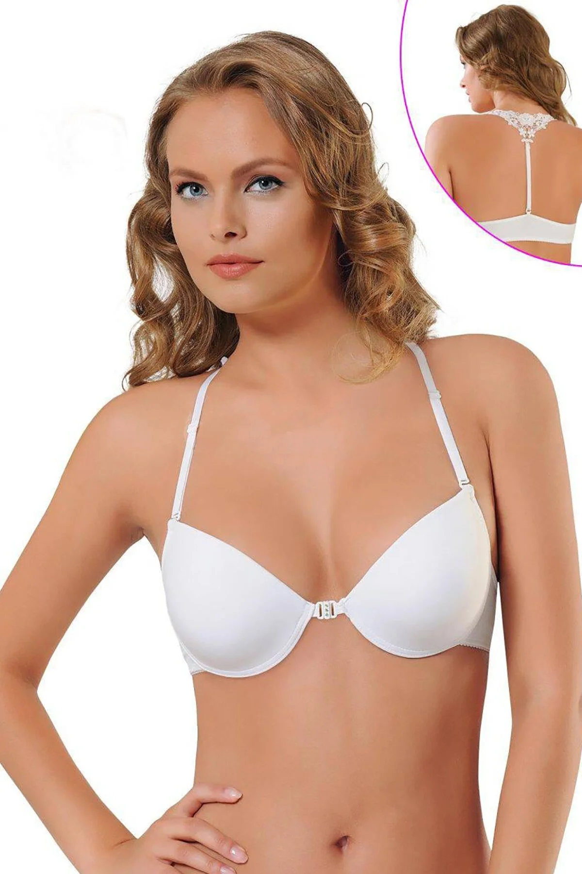 Nbb Beyaz Hafif Destekli Sütyen Destekli Sütyen Toptan
