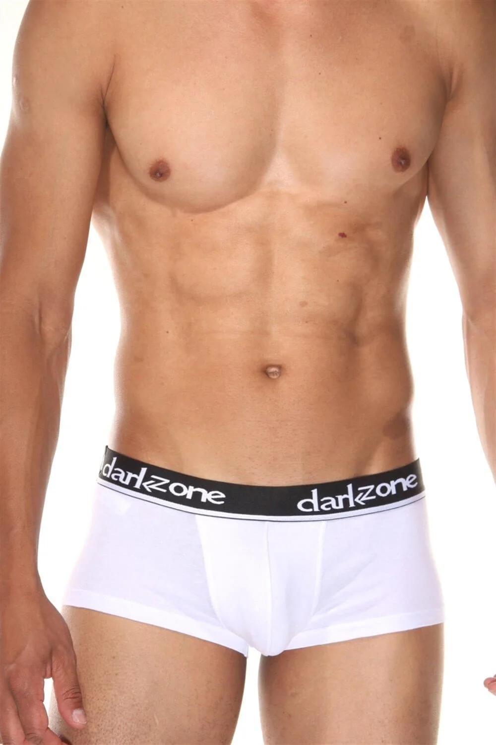 Darkzone Beyaz Kısa Erkek Boxer - DZN3302 Boxer Toptan