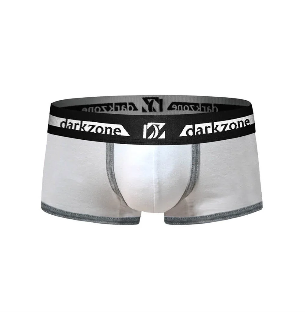 Darkzone Biyeli Beyaz Erkek Boxer - DZN3222 Boxer Toptan