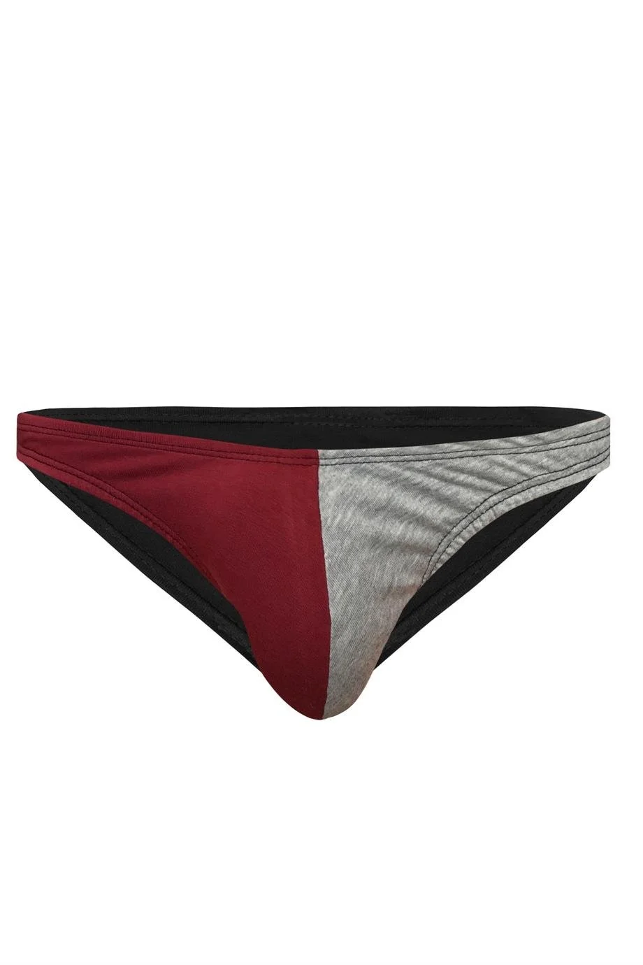 Darkzone Bordo Gri Erkek Slip - DZN6909 Slip Toptan