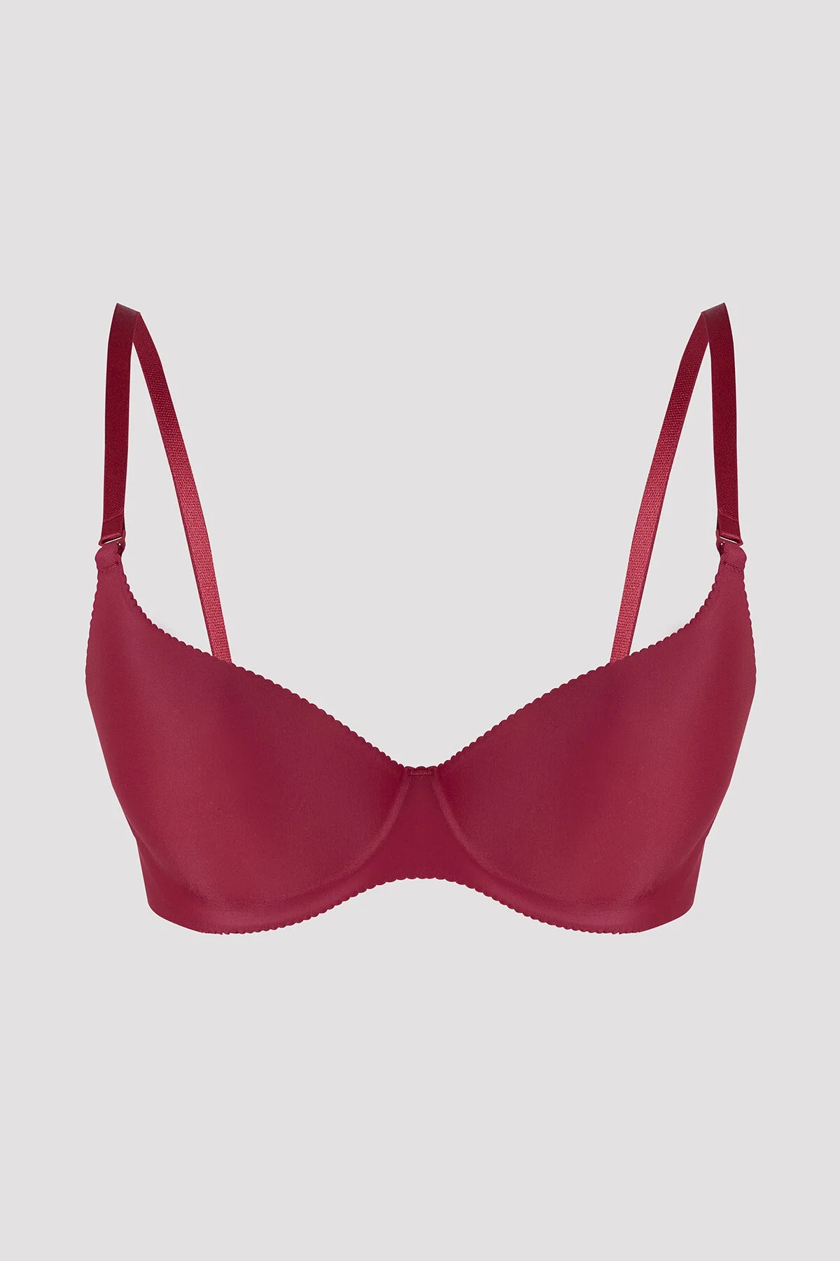 Nbb Bordo Sossa Lazer Kesim Sütyen Destekli Sütyen Toptan