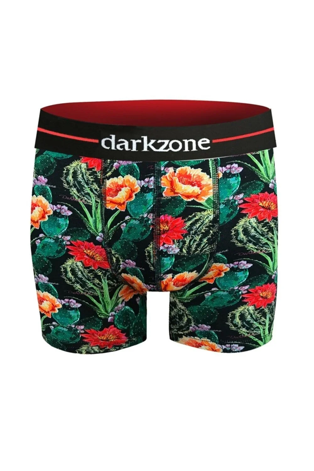 Darkzone Çiçek Desenli Erkek Boxer (Dijital Baskılı) - DZN3066 Boxer Toptan