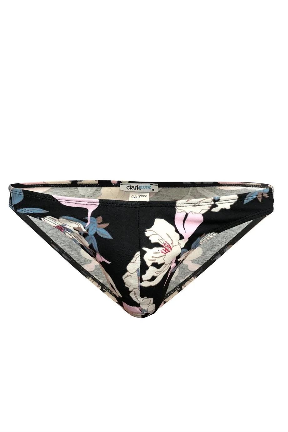 Darkzone Çiçek Desenli Siyah Erkek Slip - DZN6901 Slip Toptan