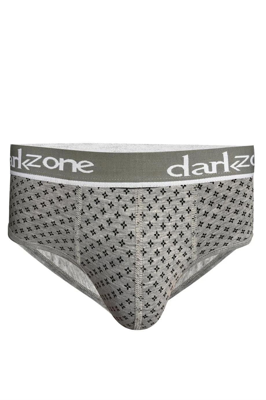 Darkzone Desenli Gri Hipster Erkek Slip - DZN6128 Slip Toptan