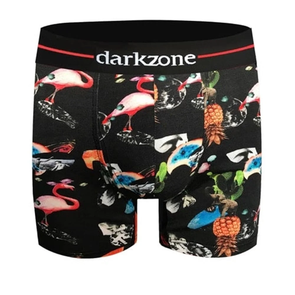 Darkzone Desenli Pamuklu Erkek Boxer - DZN2086 Boxer Toptan
