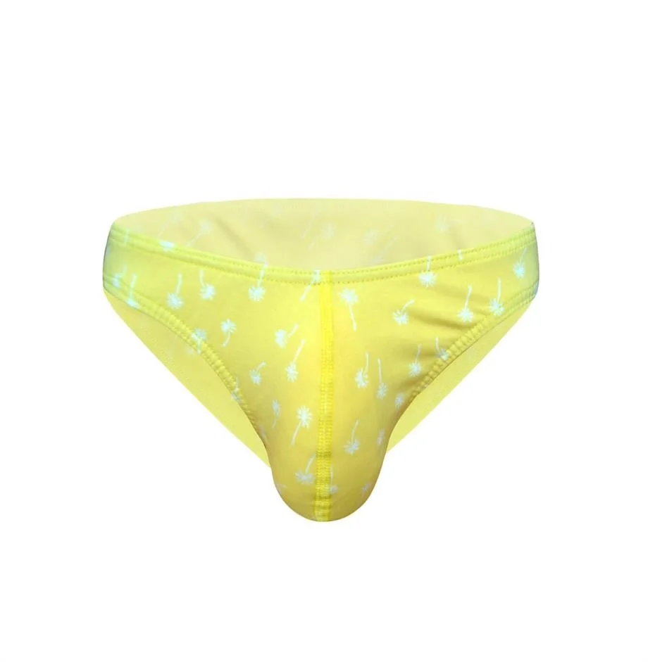 Darkzone Desenli Sarı Erkek Slip - DZN6480 Slip Toptan