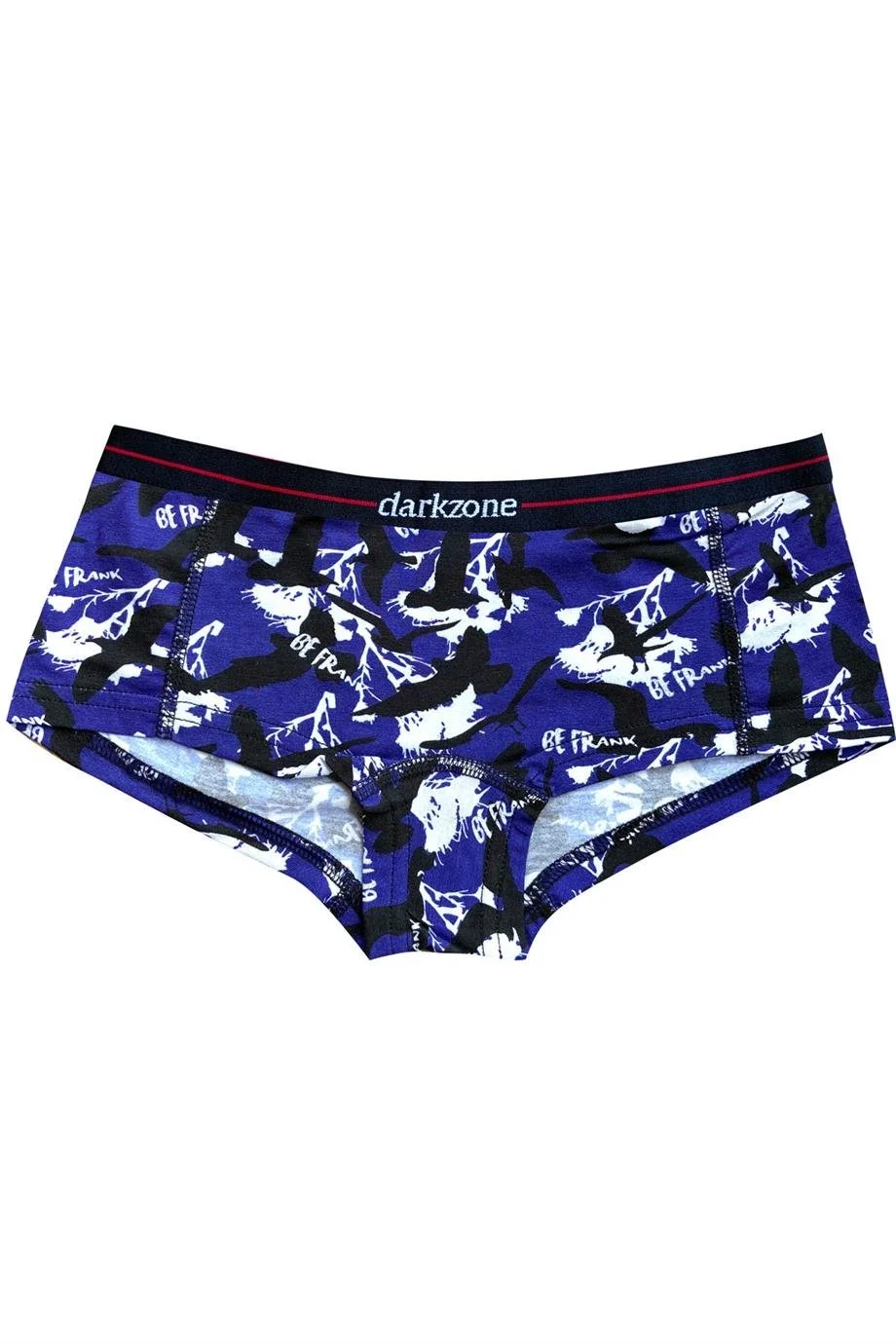 Darkzone Dijital Baskılı Kuş Desenli Kadın Boxer - DZBYN0013 Boxer Toptan