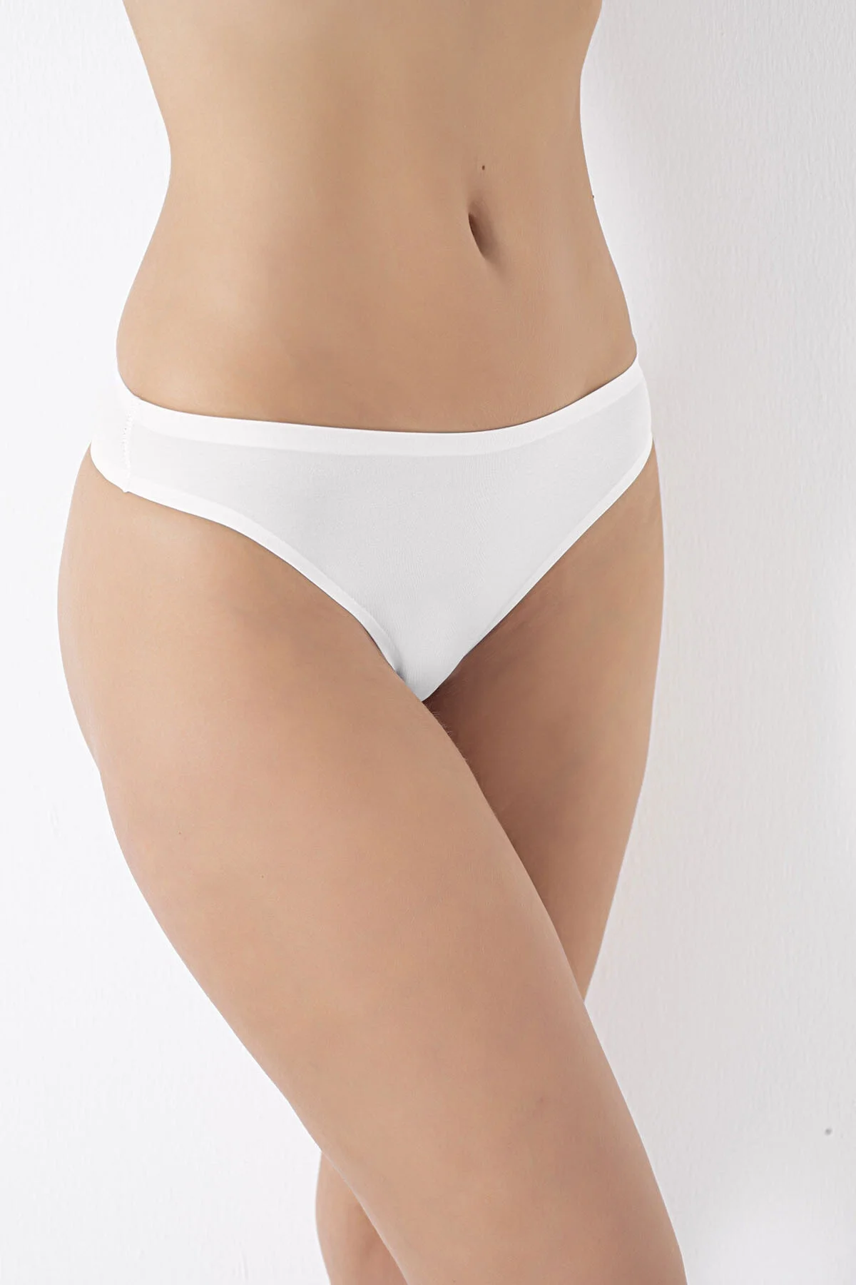 Nbb Ekru Cushy İz Yapmaz String String Toptan