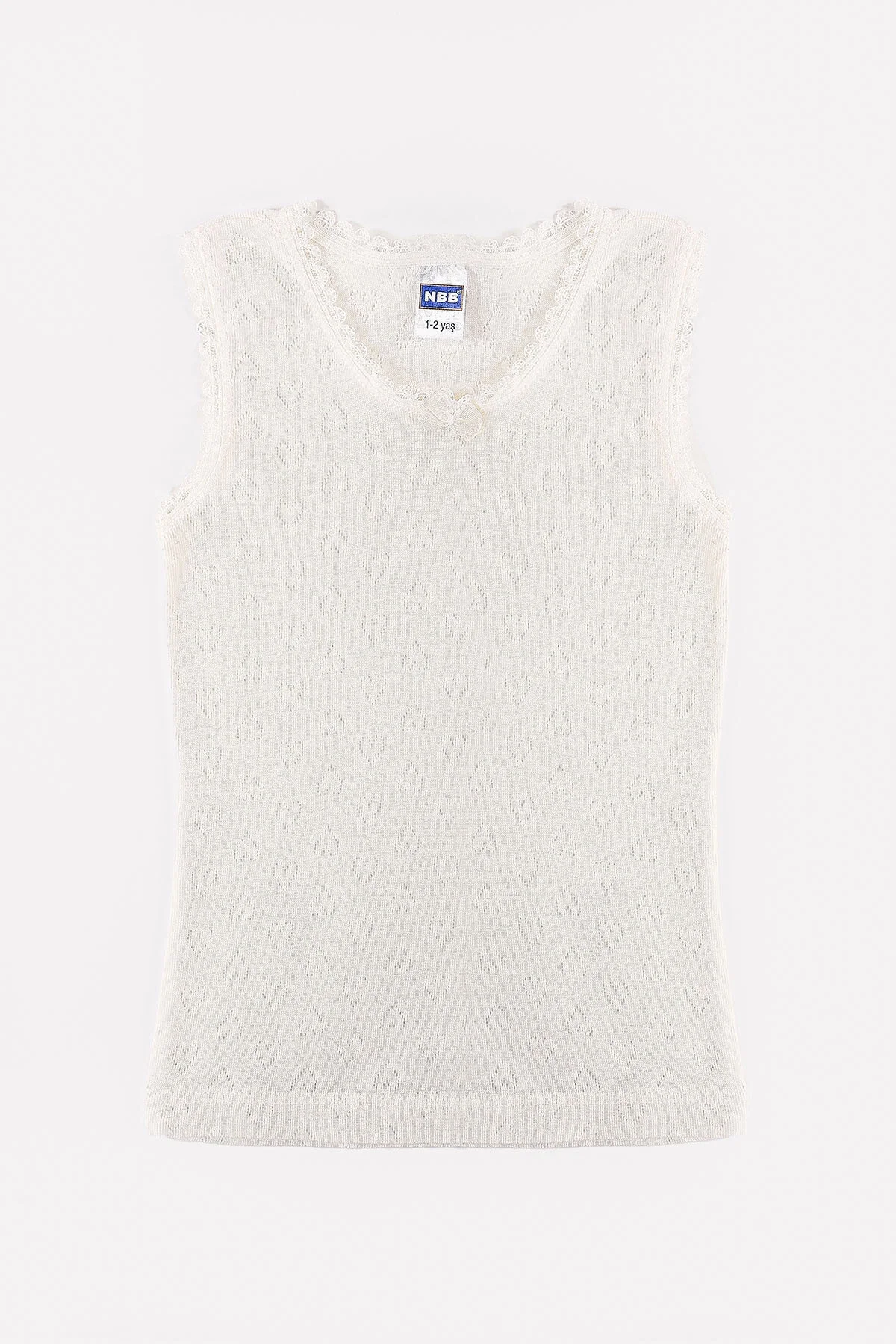 Nbb Ekru Jakarlı Kız Çocuk Atlet Atlet & Fanilla Toptan