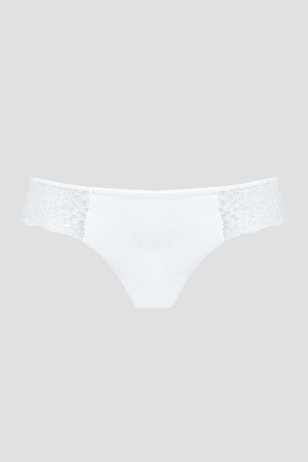 Nbb Ekru Lazer Kesim Dantelli String String Toptan