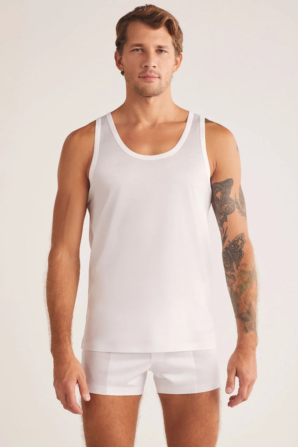 kom Elite Pamuk Merserize Askılı Erkek Atlet Atlet Toptan