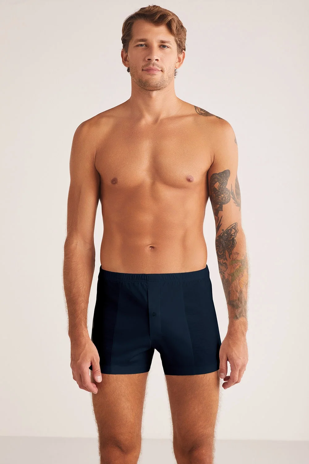 kom Elite Pamuk Merserize Erkek Boxer Boxer Toptan