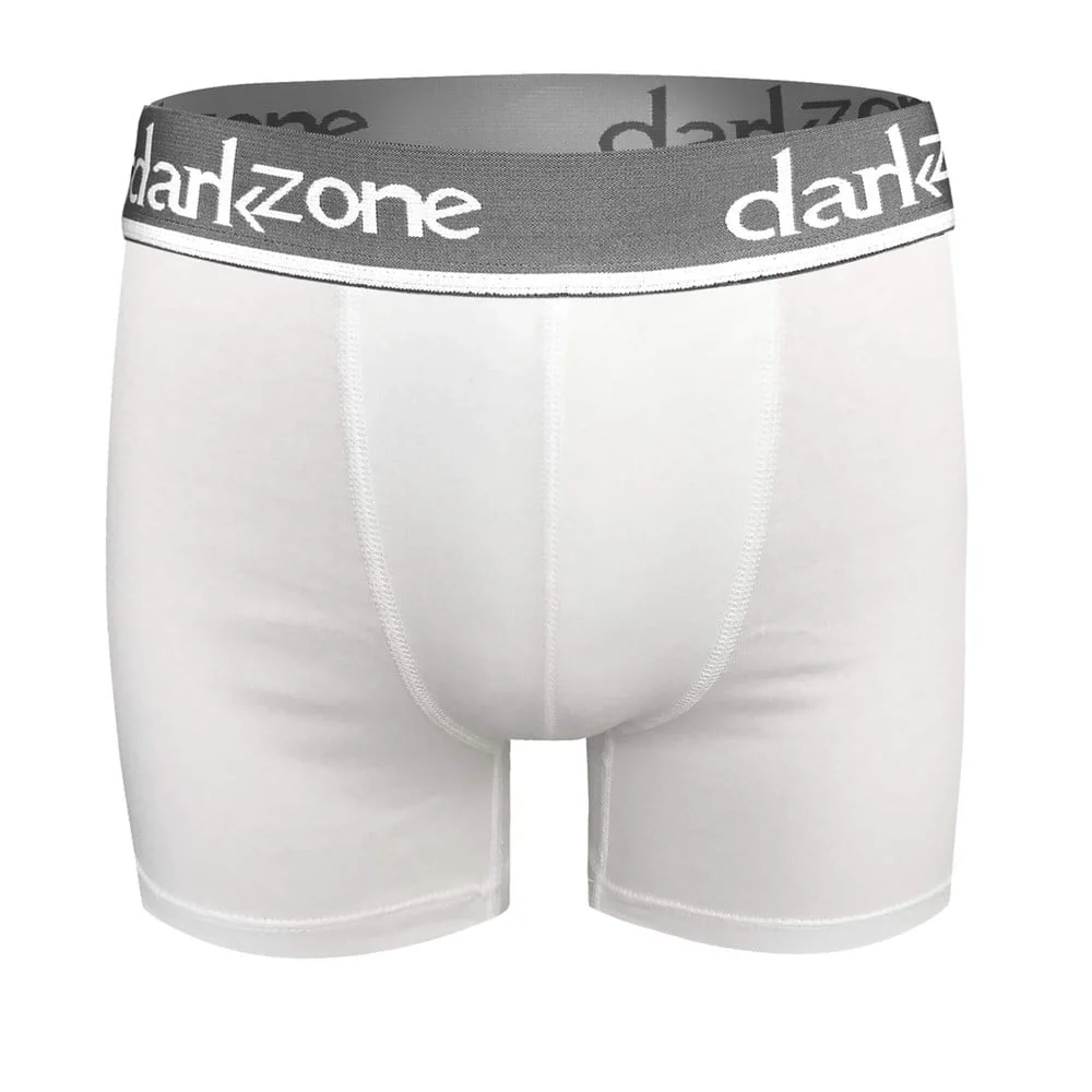 Darkzone Erkek Boxer Beyaz Pamuklu - DZN2702 Boxer Toptan