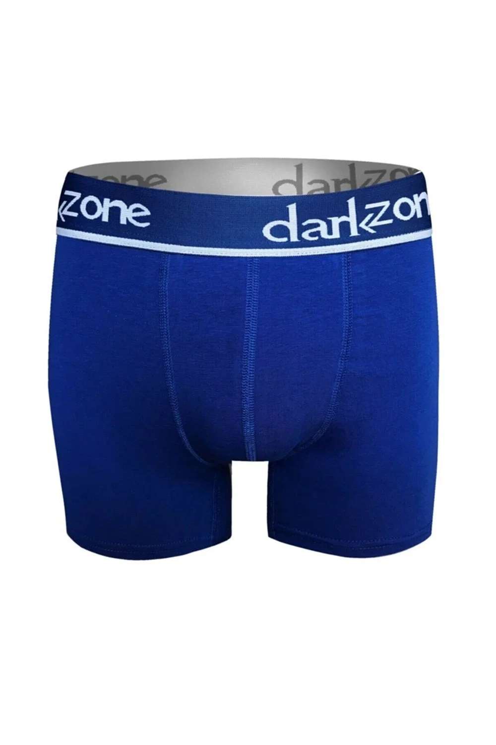Darkzone Erkek Boxer Saks Mavi Pamuklu - DZN2705 Boxer Toptan
