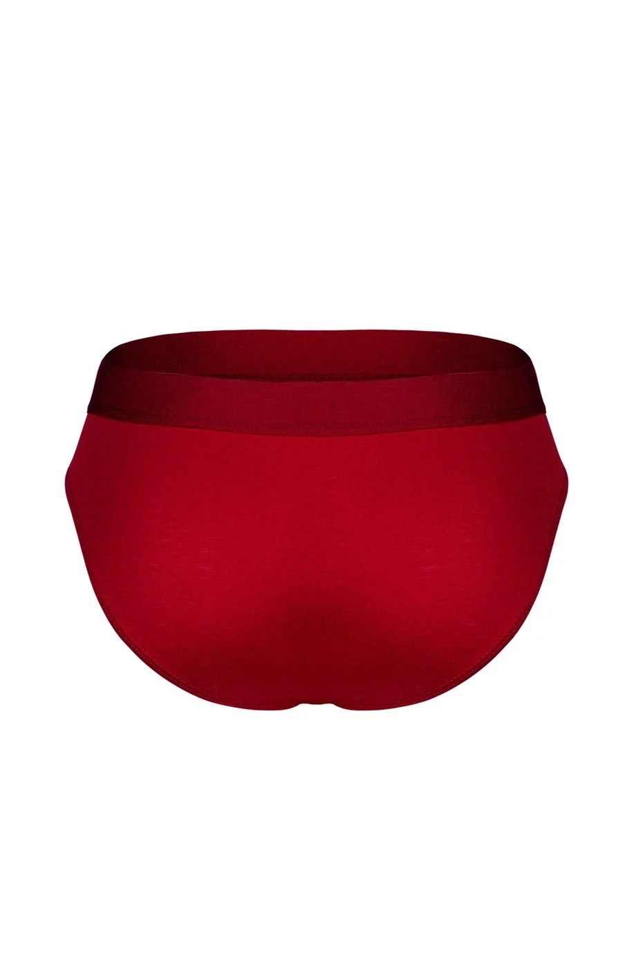Erkek lastikli bordo bambu slip, Darkzone markası, ön görünüm, yumuşak dokulu, rahat kumaş, erkek iç giyim