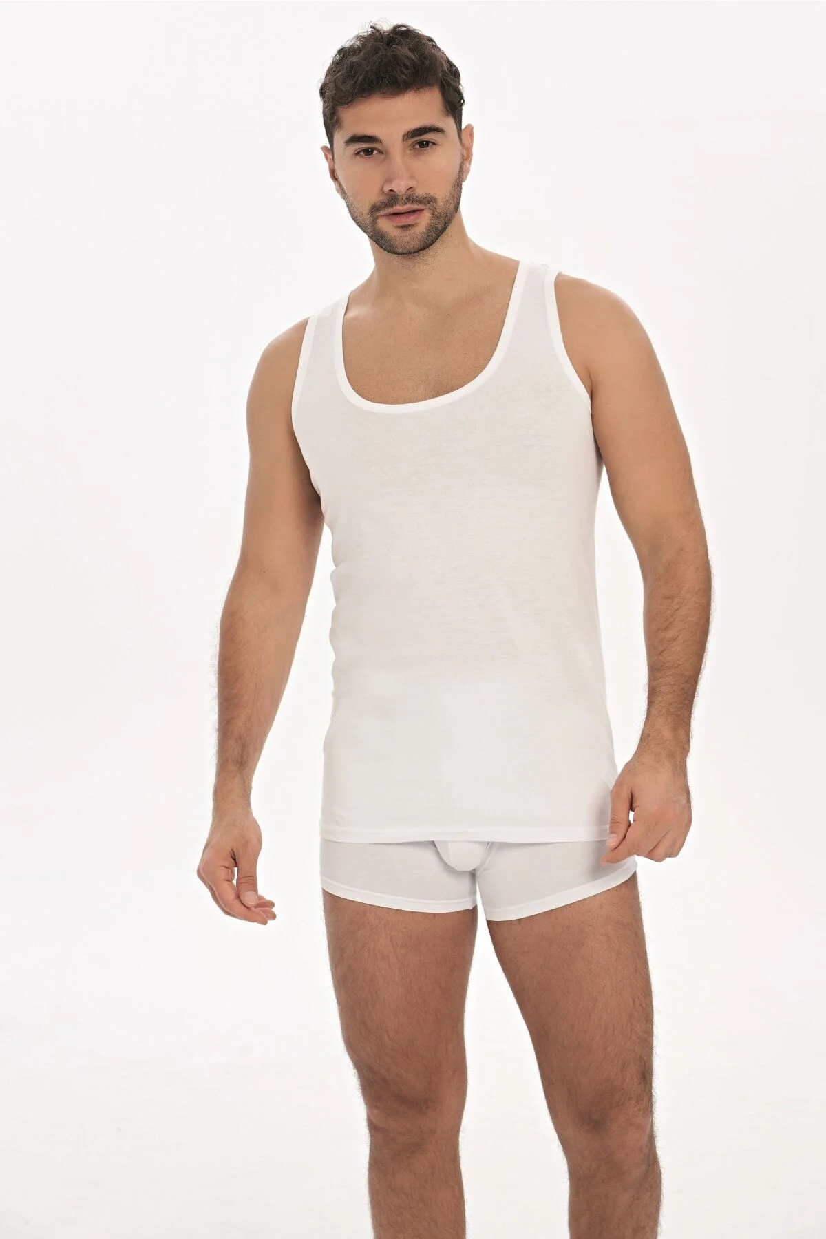 Anıl Erkek Pamuklu Askılı Klasik Atlet (0300) Atlet Toptan