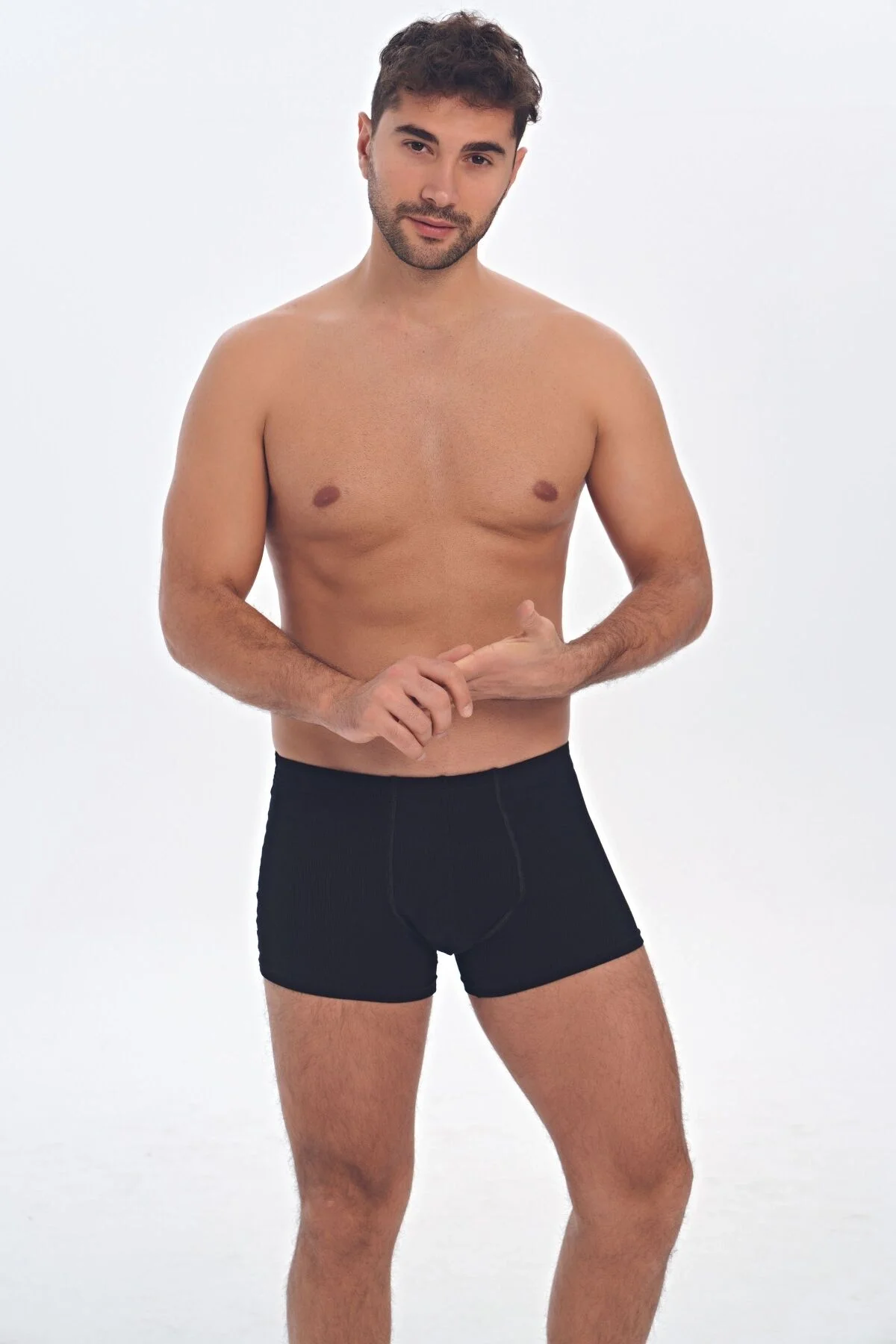 Anıl Erkek Pamuklu Klasik Bokser (0072) Boxer Toptan