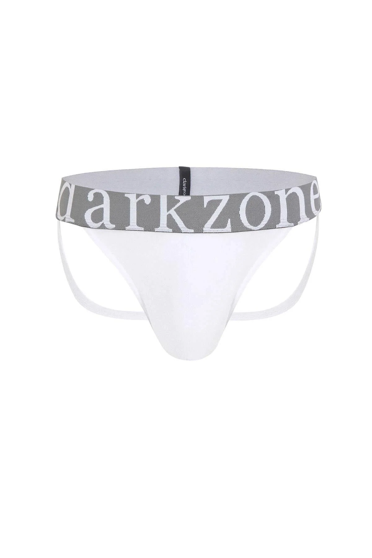 Darkzone Fantezi Arkası Açık Beyaz Erkek Jockstrap-DZN6852 Slip Toptan