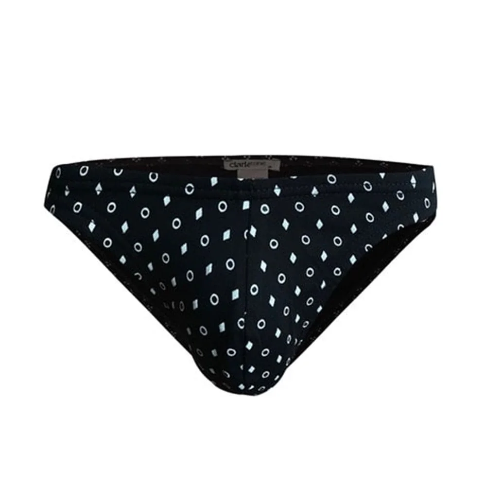 Darkzone Geometrik Desenli Lacivert Erkek Slip - DZN6474 Slip Toptan