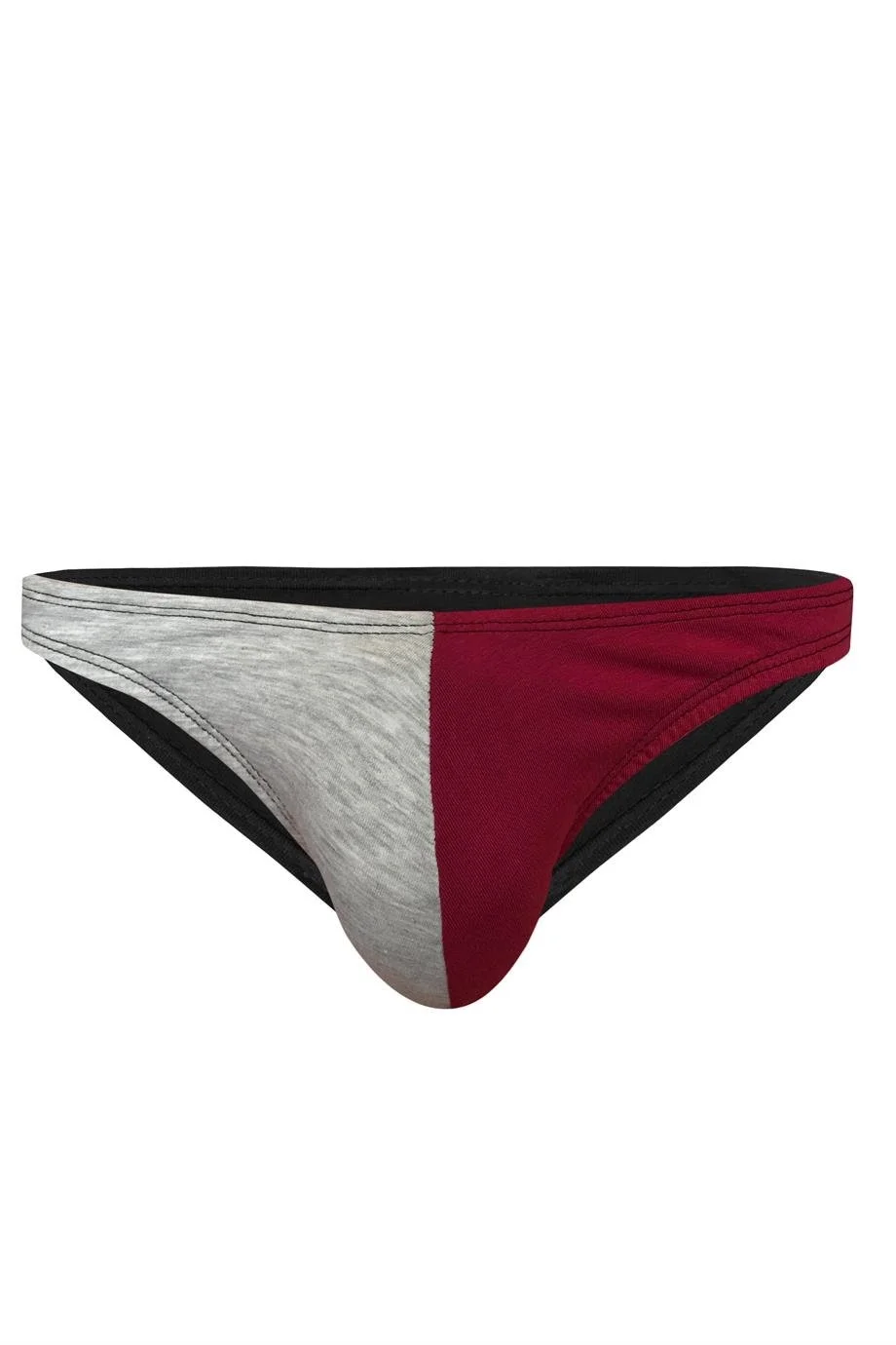 Darkzone Gri Bordo Erkek Slip - DZN6908 Slip Toptan