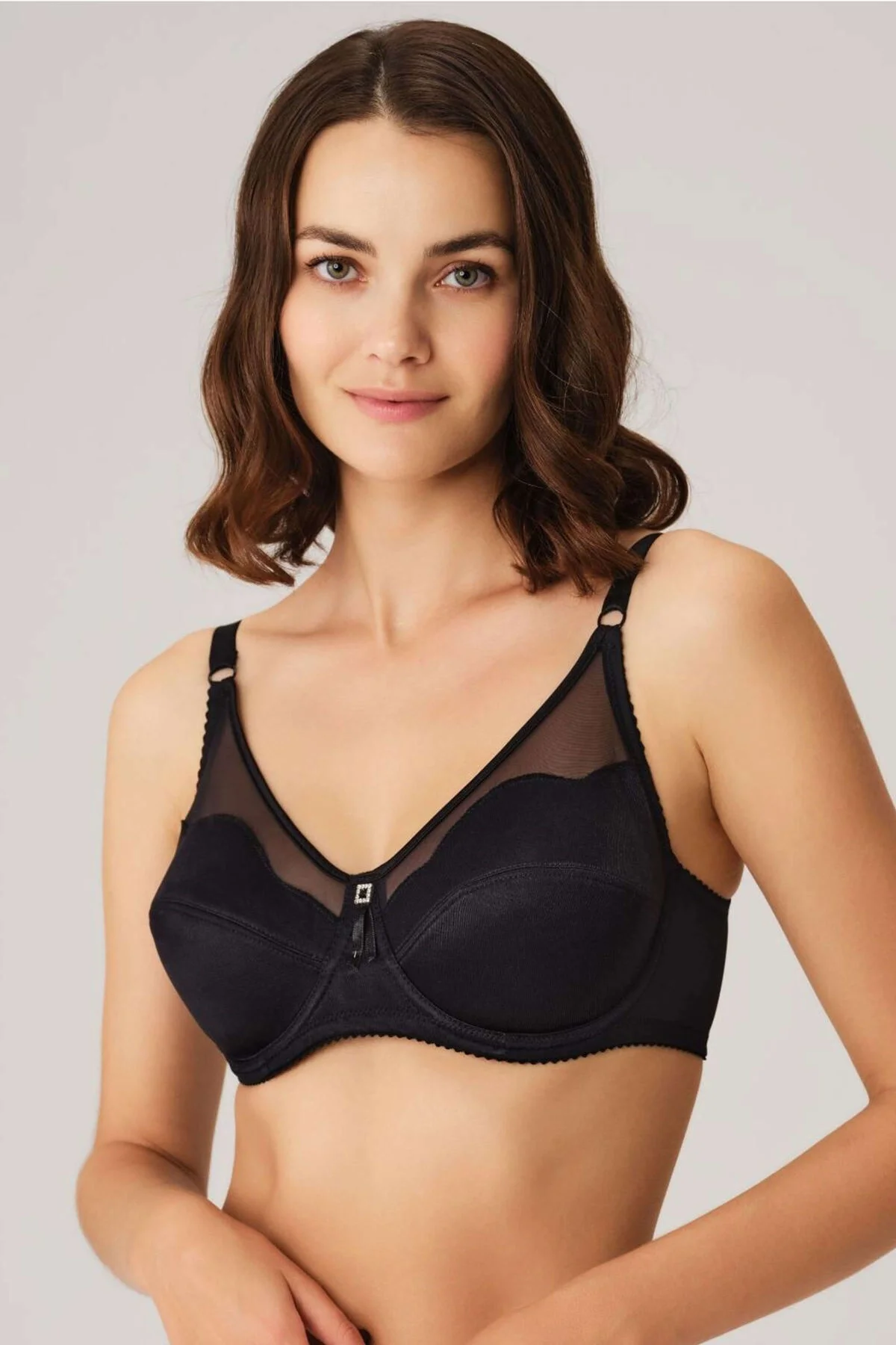 Anıl Kadın Balenli Desteksiz Dolgusuz Toparlayıcı Günlük Klasik Küçültücü Sütyen (3525) Günlük Basic Sütyen Toptan