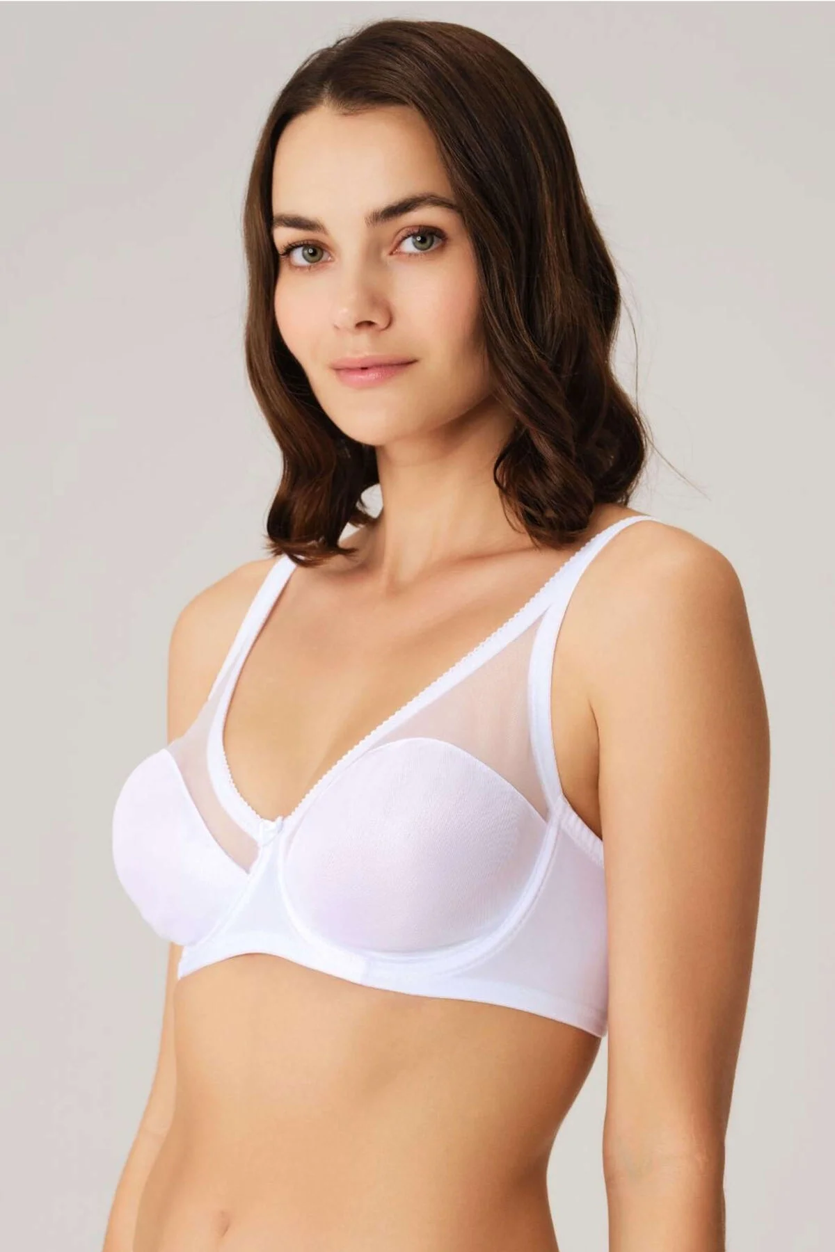 Anıl Kadın Balenli Desteksiz Dolgusuz Toparlayıcı Günlük Klasik Küçültücü Sütyen (3592) Günlük Basic Sütyen Toptan