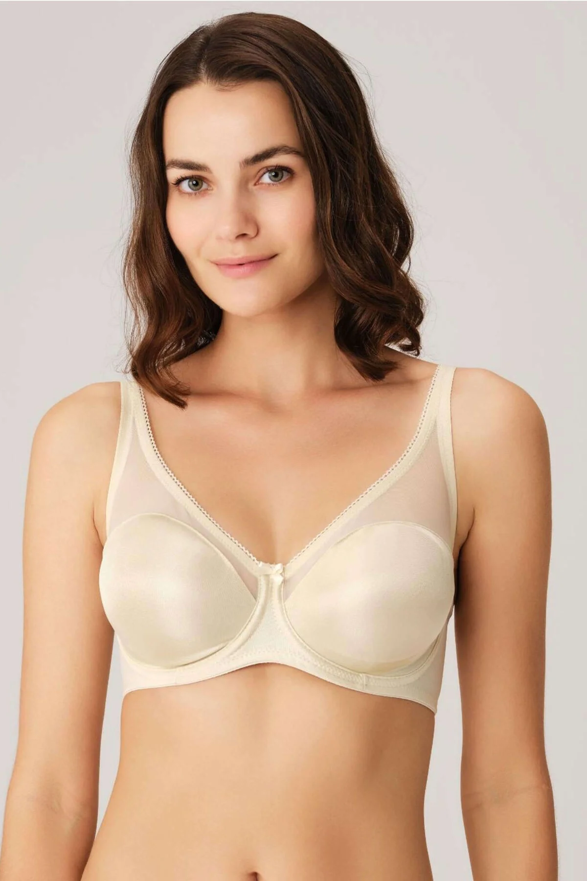 Anıl Kadın Balenli Desteksiz Dolgusuz Toparlayıcı Günlük Klasik Küçültücü Sütyen (3592) Günlük Basic Sütyen Toptan