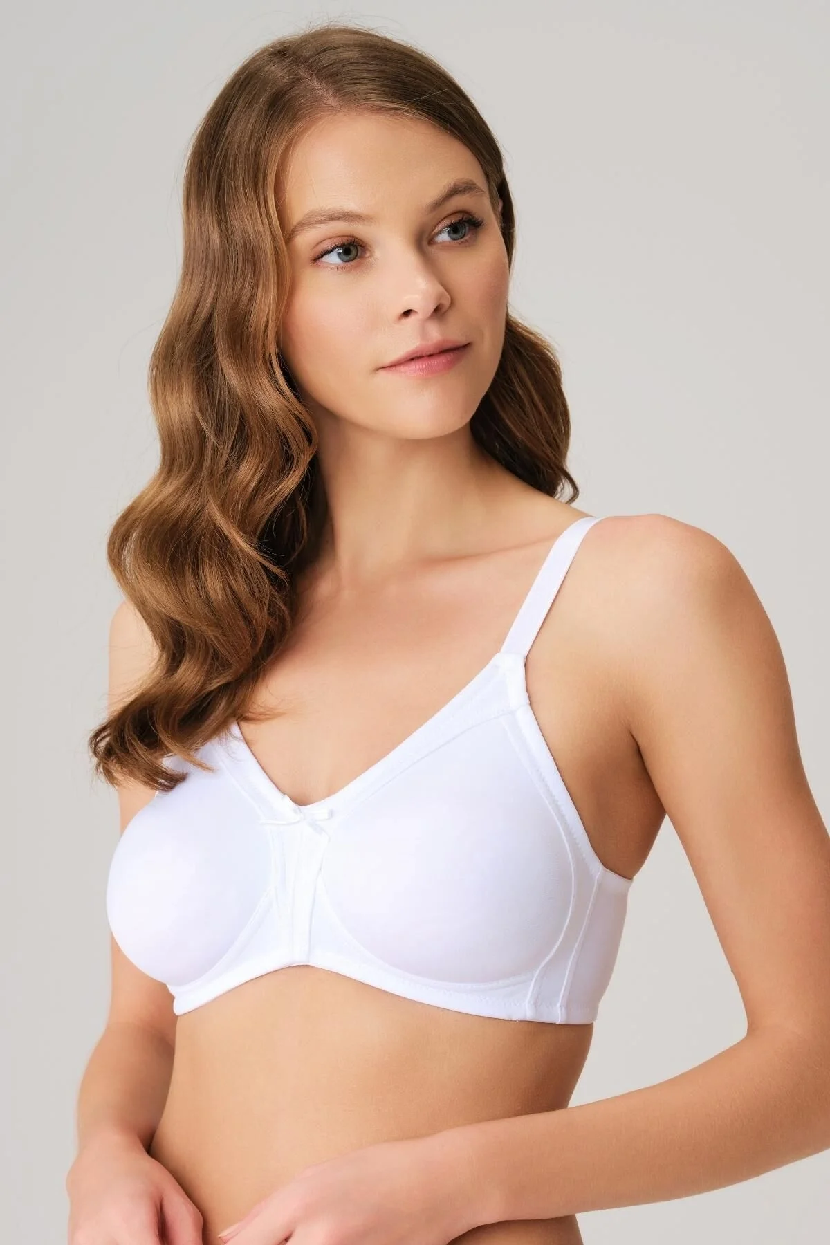 Anıl Kadın Balensiz Desteksiz Dolgusuz Toparlayıcı Günlük Klasik Küçültücü Sütyen (3125) Günlük Basic Sütyen Toptan