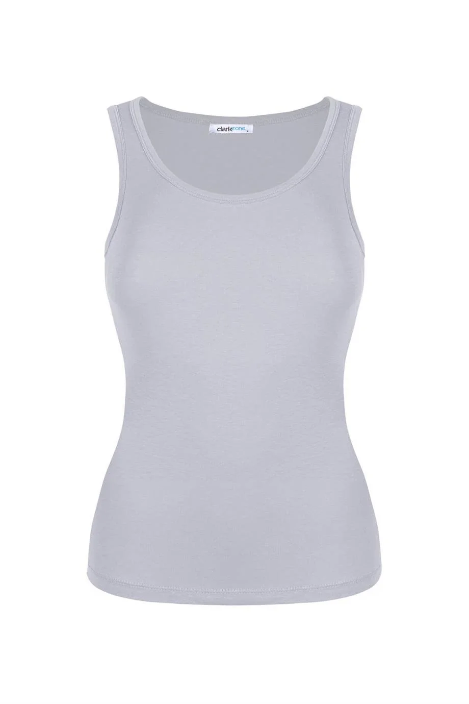 Darkzone Kadın Gri Penye Atlet - DZWM7213 Atlet Toptan