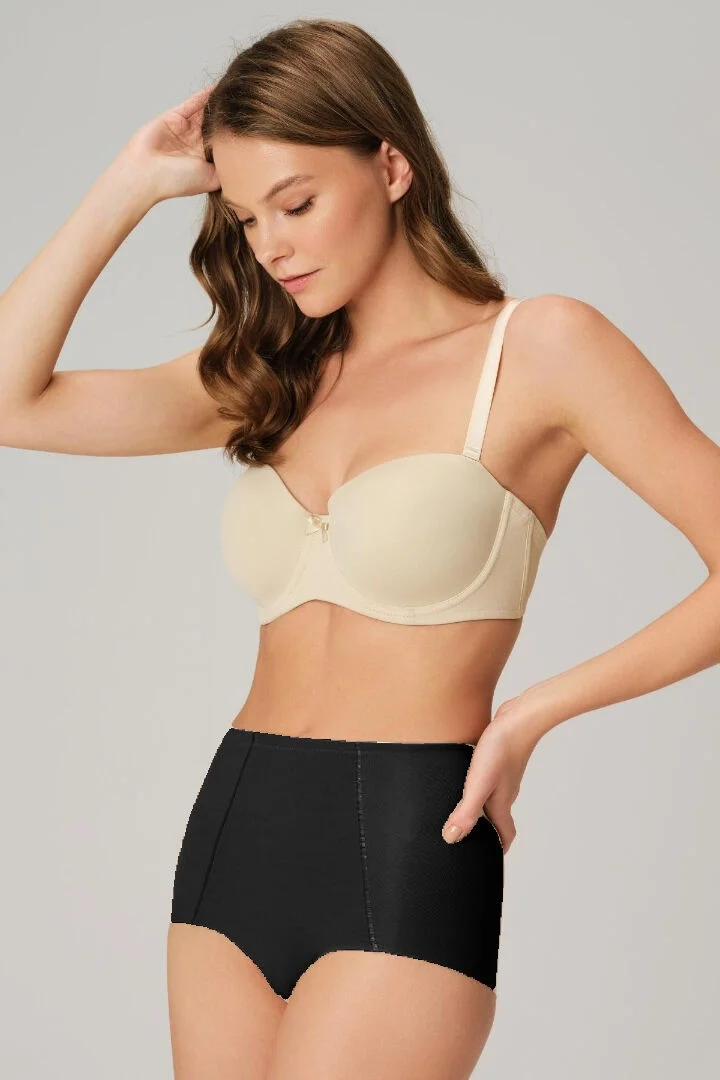 Anıl Kadın Mikro Kumaş Lazer Kesim Paça Külot Korse (2852) Alt Korse Toptan