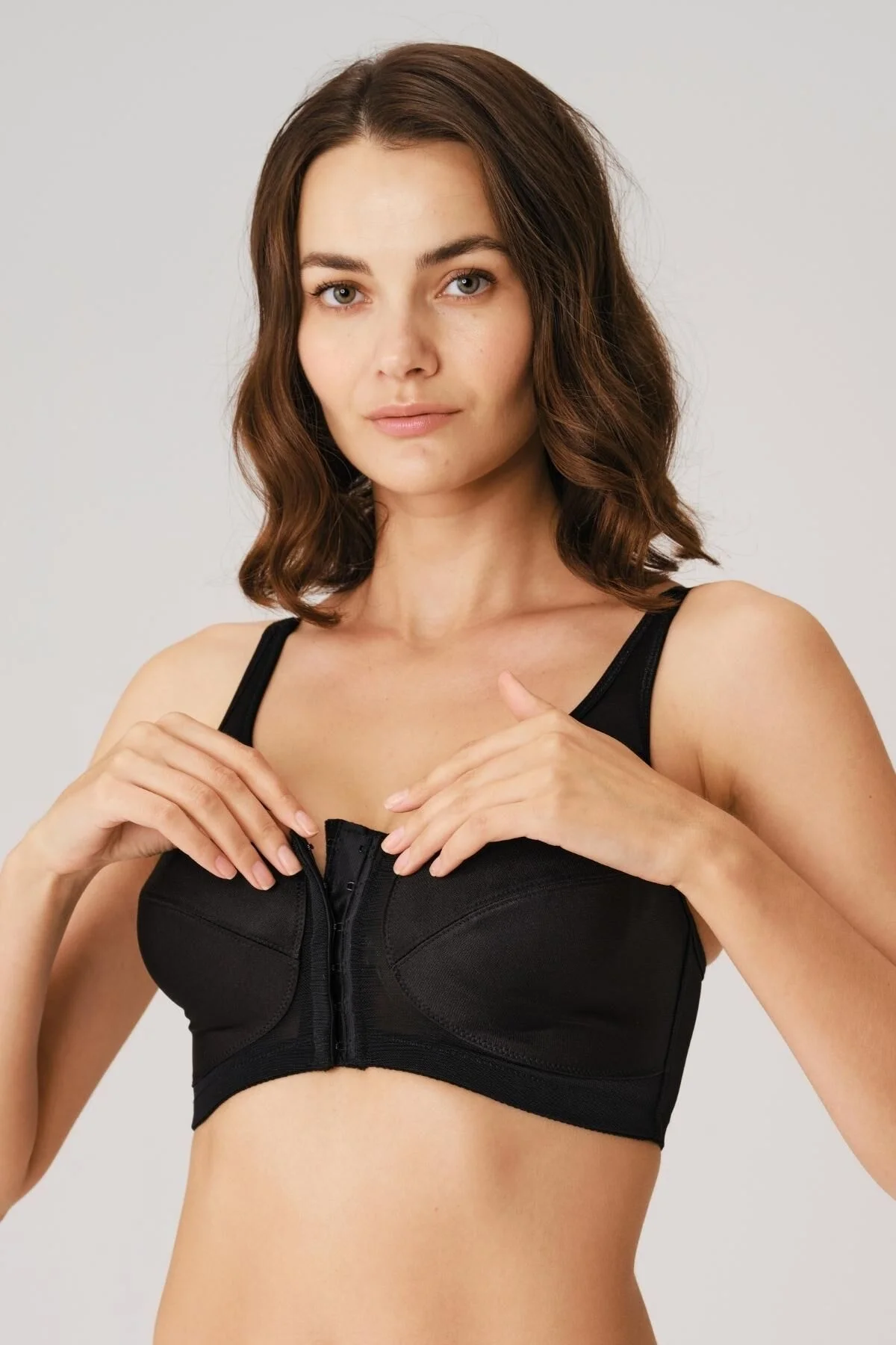 Anıl Kadın Toparlayıcı Minimizer Balensiz Desteksiz Dolgusuz Önden Açılan Sırt Destekli Medikal Sütyen (3651) Anıl Günlük Basic Sütyen Toptan