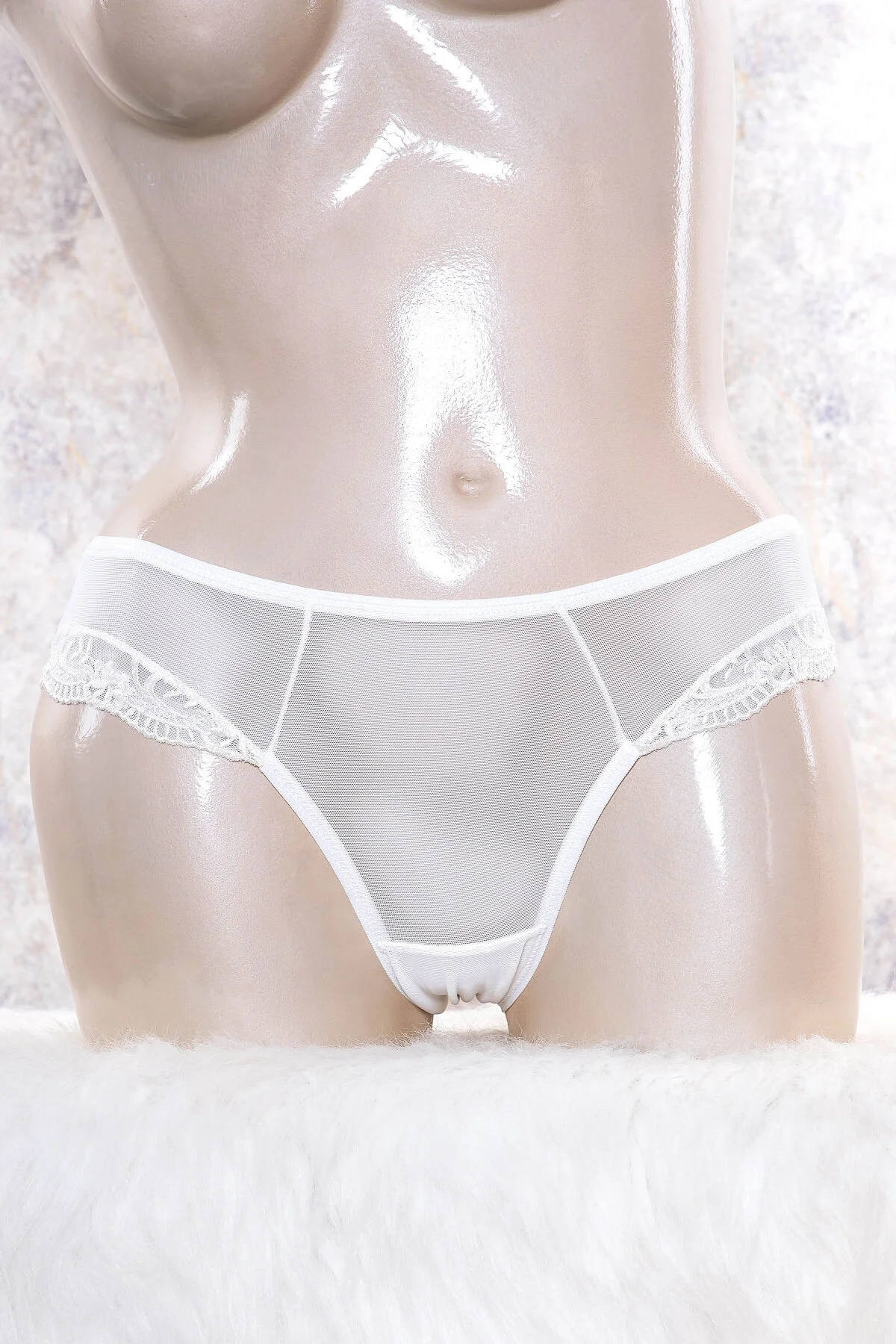 Anıl Kadın Tüllü Dantelli Slip (2786) Külot Toptan