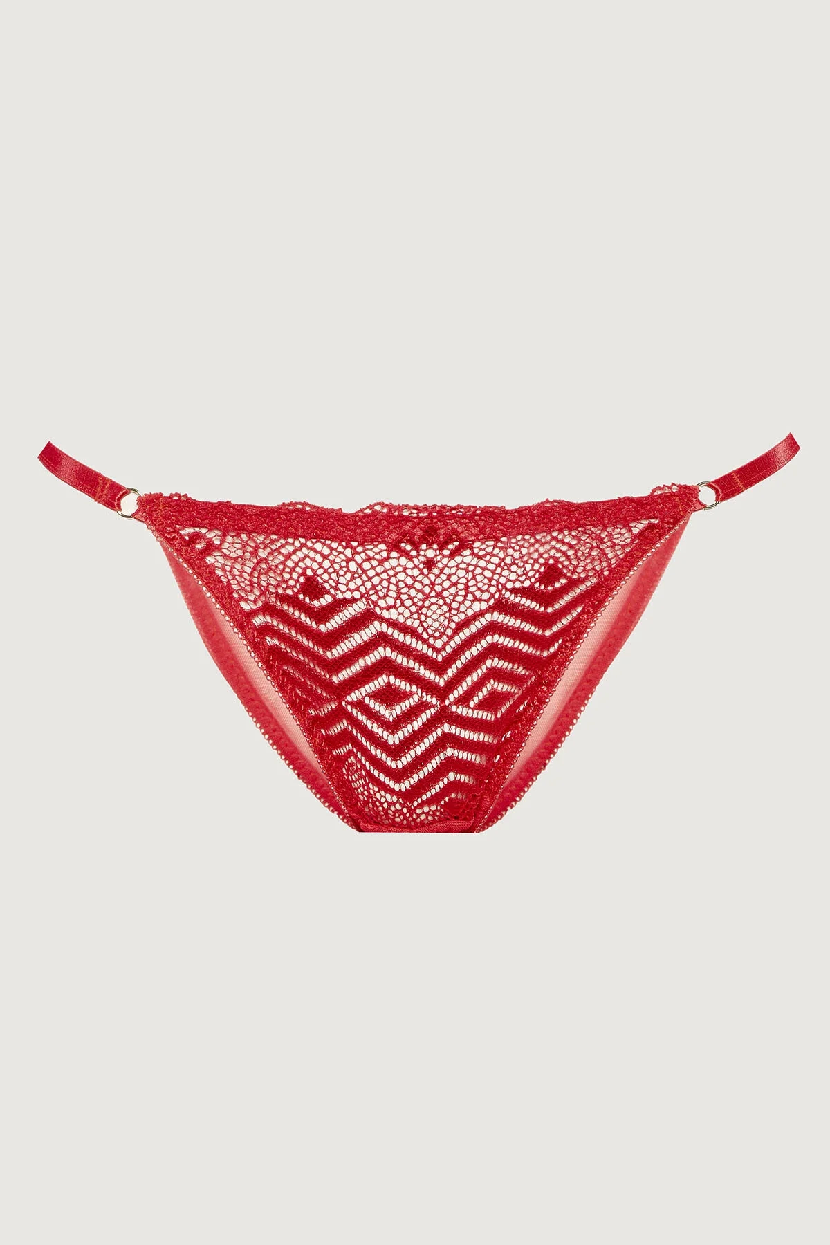 Nbb Kırmızı Crimson Dantelli Külot Külot Toptan