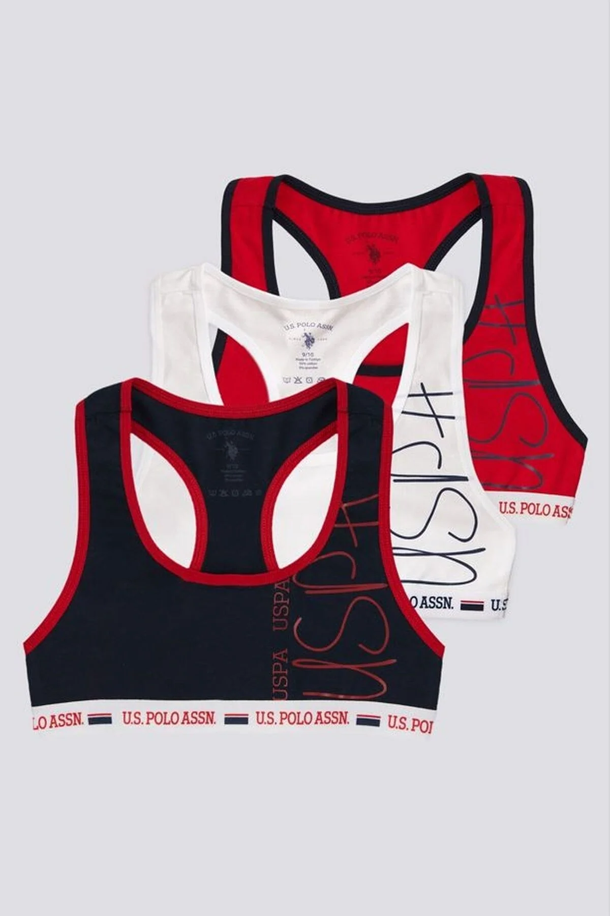 Arnetta Kız Çocuk Bra Takım Beyaz Külot Toptan