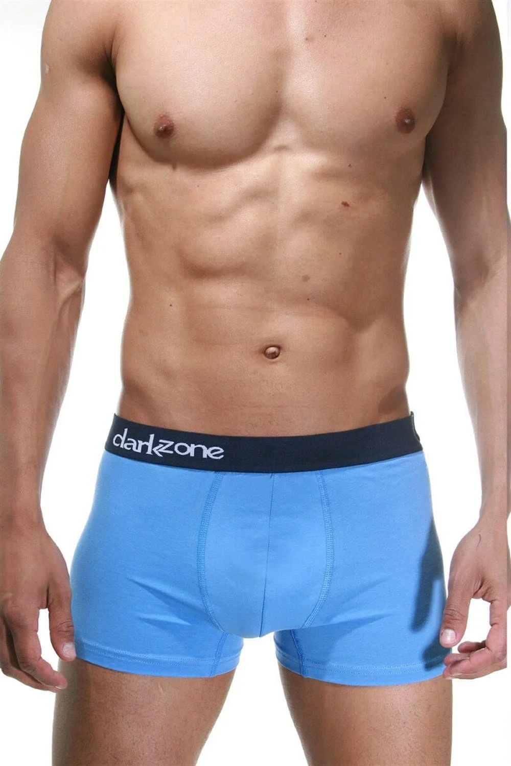 Darkzone Klasik Mavi Erkek Boxer - DZN2305 Boxer Toptan
