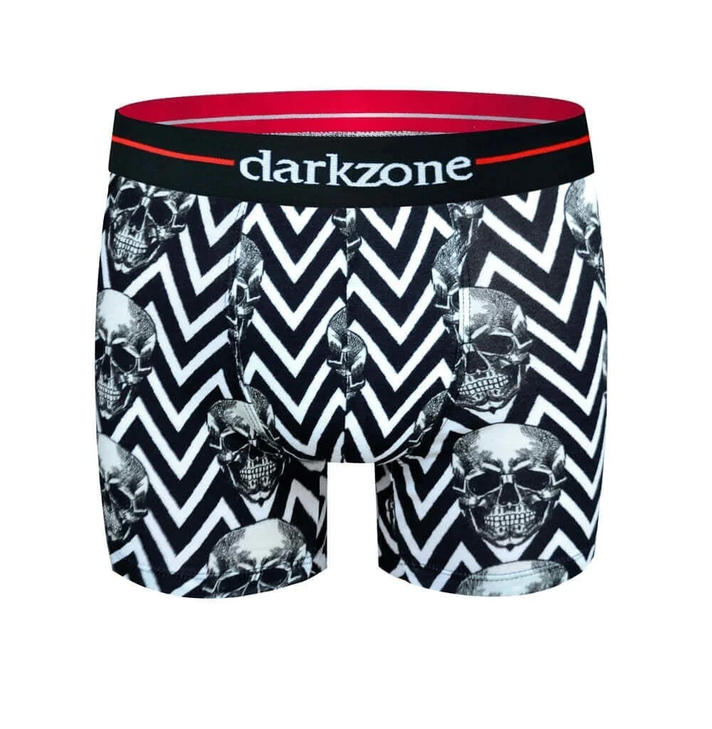 Darkzone Kurukafa Desenli Boxer (Dijital Baskılı) - DZN2080 Boxer Toptan