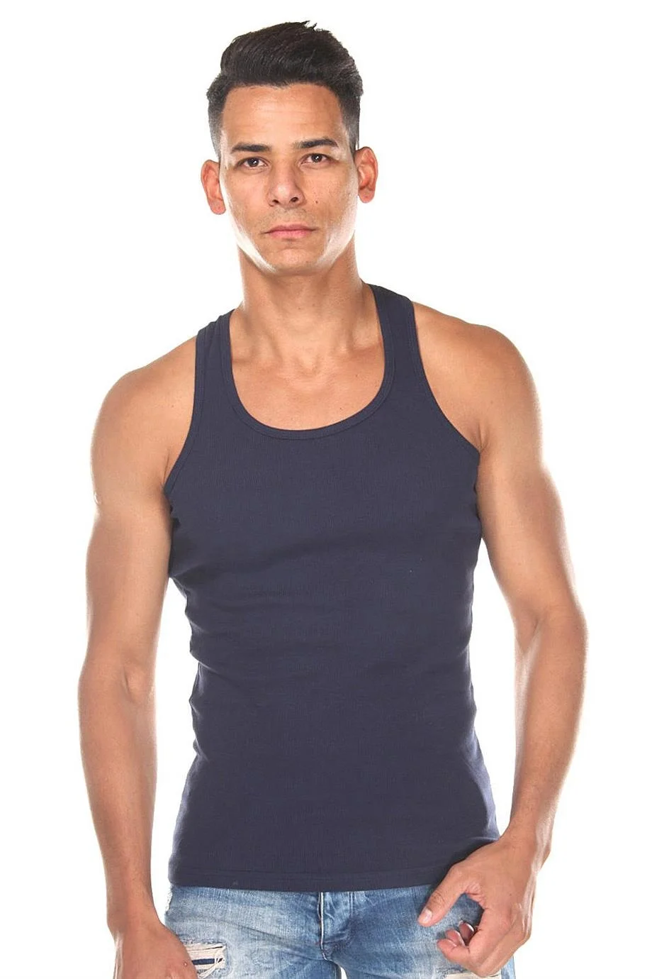 Darkzone Lacivert Sporcu Atleti - DZN7003 Atlet Toptan