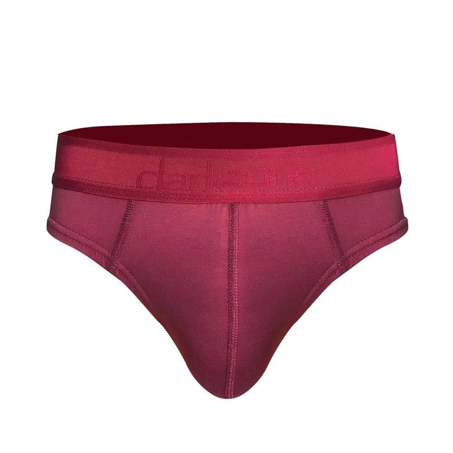 Darkzone Lastikli Bordo Erkek Slip - DZN6358 Slip Toptan