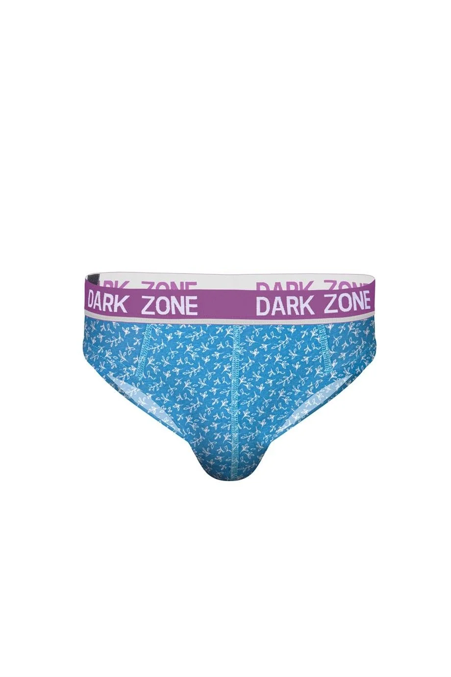 Darkzone Lastikli Desenli Turkuaz Erkek Slip - DZN6395 Slip Toptan
